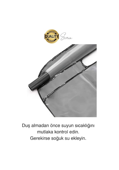 Premium Güneşte Isınabilen Taşınabilir Katlanabilen 20 Lt Kamp Duşu Seti Yıkanma Banyo Hortum Başlık Diğer