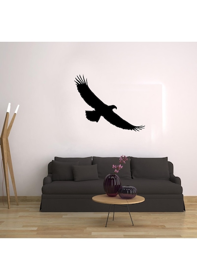 Kartal Folyo Sticker Derstv749 130cm Uzunluk Siyah