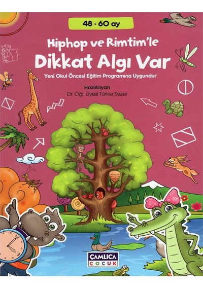 Dikkat Algı Zeka - Zekanı Keşfet!- Çamlıca Çocuk Yayınları