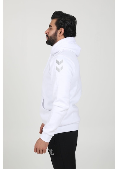 HUMMEL Armin Pamuklu Hoodie Beyaz