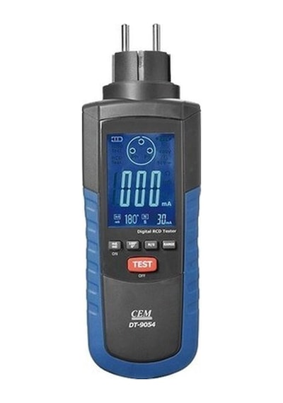 Cem Dt-9054 Kaçak Akım Rölesi Rcd Test Cihazı-78772