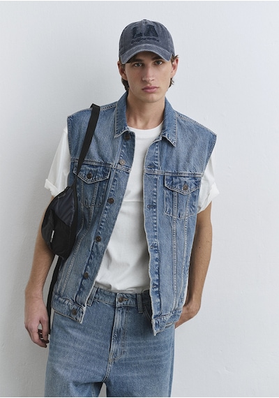 Mavi - Russell Classic Denim Indigo Mavisi Jean Yelek 0111783-89135 Koyu Mavi