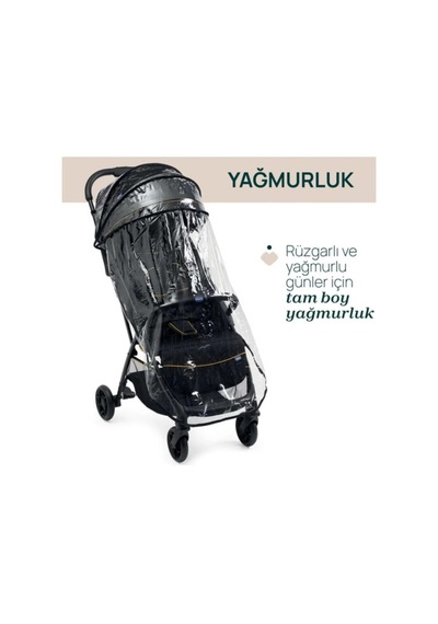 Chicco Glee Bebek Arabası - Uneven Siyah