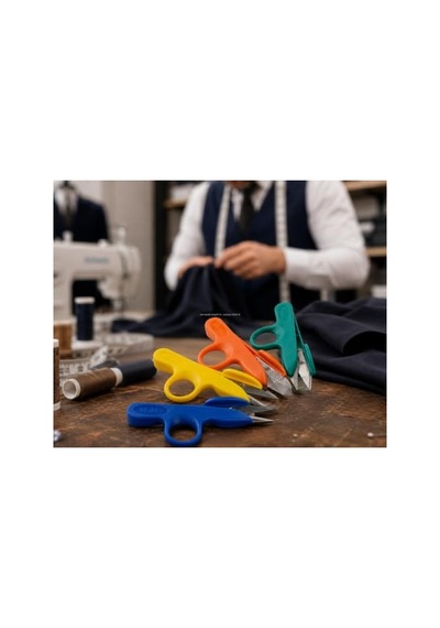 Ergonomik İplik Temizleme Makası, Terzi Ve Tekstil Kullanımı İçin
