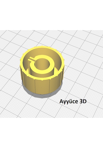 Ayyüce 3d, Toyota Corolla 2009-2012 Radyo Ses Düğmesi, Siyah