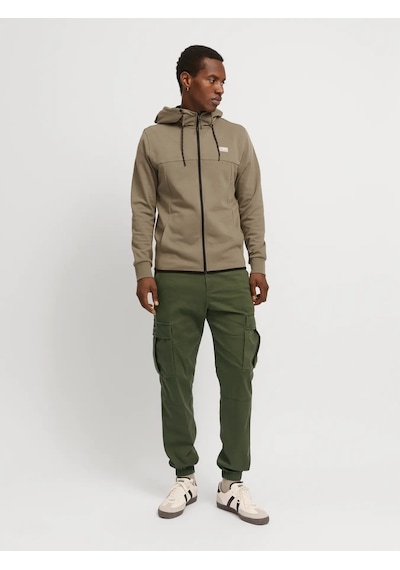 Jack & Jones Jack&jones Jpstkane Jonnie Cuffed Erkek Cargo Pantolon 12268261 Yeşil