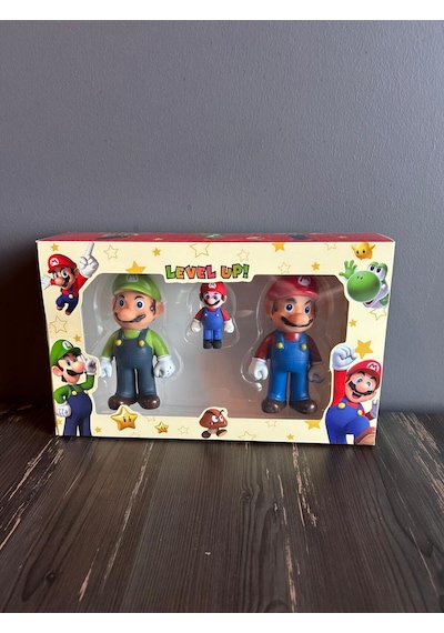 Süper Mario Kardeşler Anime Karakter Figür Oyuncak Seti