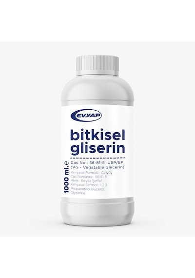 Evyap Bitkisel Gliserin VG 1 L