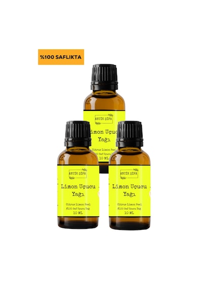 %100 Saf Limon Kabuğu Yağı - 3 X 20 Ml 20 ML