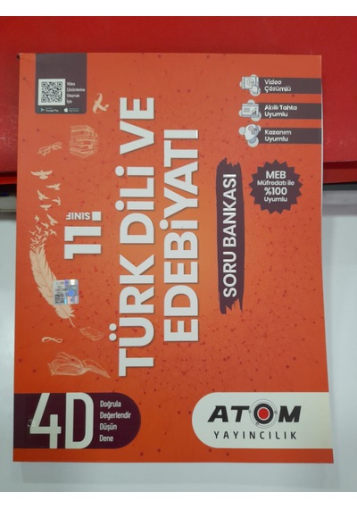 Atom 11.sınıf Türk Dili Ve Edebiyatı Soru Bankası