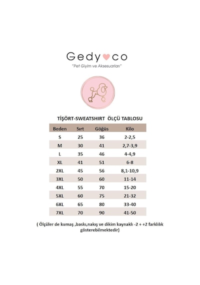 Gedyco Antrasit Xmas Küçük Irk Köpek Likralı Sweatshirt-17052