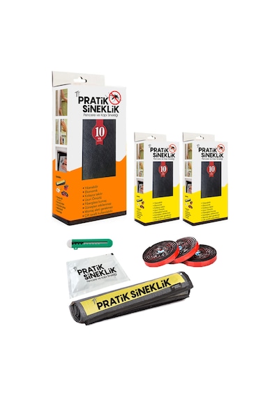 Tt Pratik Sineklik 1 Kapı - 2 Pencere 3' Lü Paket
