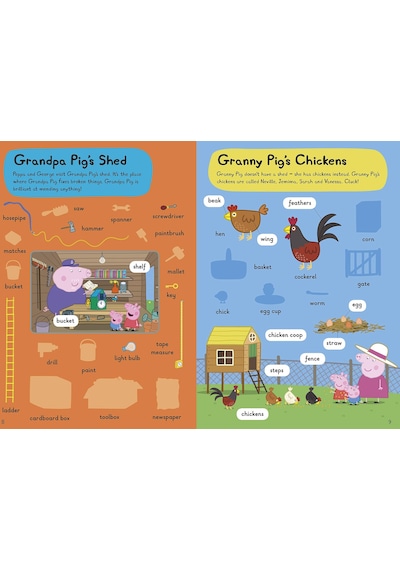 Peppa Pig: 1000 First Words Sticker Book - Peppa Pig - Ladybirds