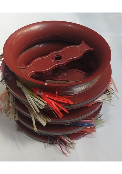Sırtı Takımı-10 Lu Küçükboy-Ahtopot-60Mm-Misine 100Mt-Kol-70Cm