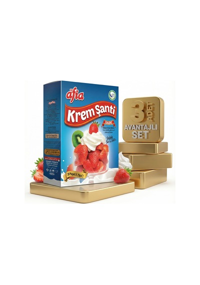 Afia Sade Krem Şanti 3x75 Gr 225 Gr X 3