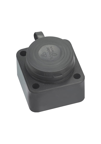Schneider Electric 1x16A Monofaze Kauçuk Duvar Prizi IP44 3201-362-0300
