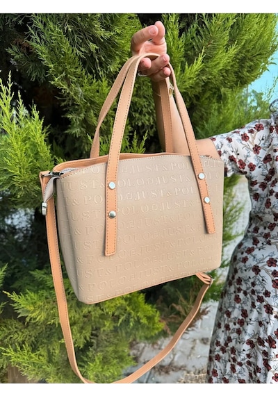 Just Polo Kadın El Ve Omuz Çantası 440113mh Vizon - Kum