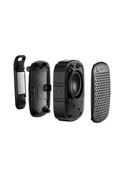 Nowgo Lava Clip 5w Klipsli Su Geçirmez Taşınabilir Mini Bluetooth Hoparlör Bej