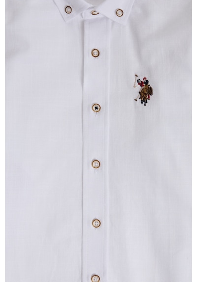 U.S. Polo Assn. U.s. Polo Assn. Erkek Çocuk Beyaz Gömlek Basic 50320263-vr013