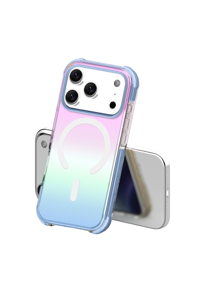 Buff Apple Uyumlu iPhone 17 Pro Max Magsafe Radiant X Kılıf Mavi