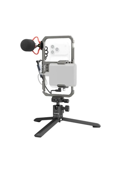 Smallrig 3384d Hepsi Bir Arada Video Kiti Ses Ve Aydınlatma Sistemiyle Akıllı Telefon Kullanıcıları İçin