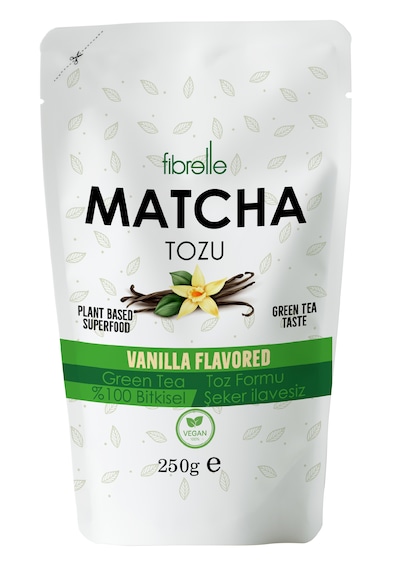 Fibrelle Matcha Vanilya Aromalı 250gr