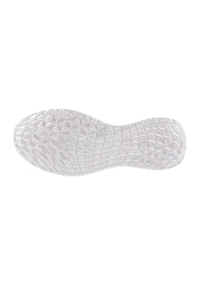 Dgn 832-23y Kadin Yanlari Simli Lazerli Sneaker Ayakkabi 832-1986-R0198 Beyaz