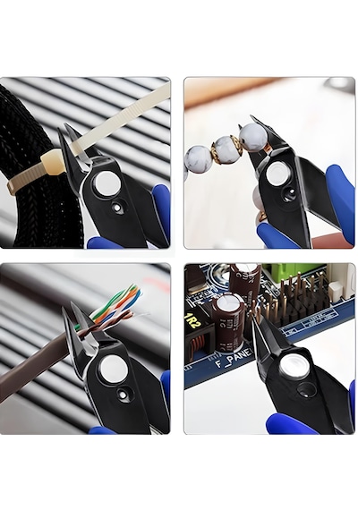 Speeduf Elektronikçi Tip Mini Yan Keski Hassas Dip Kesimler