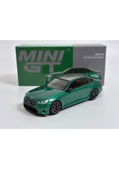 Mini Gt 1/64 Bmw M5 G90 Isle Of Man Green Metallic 1086