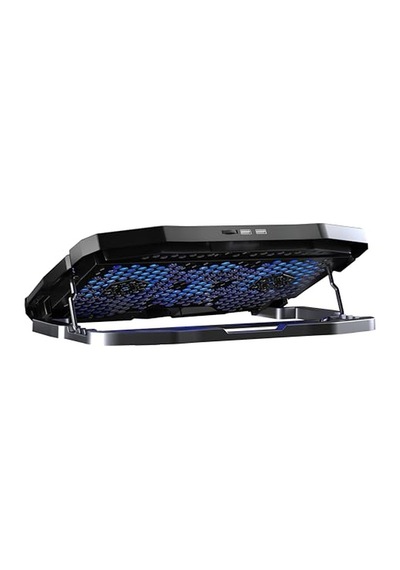 's Tornado 4x Turbo Led Fan - Ayarlabilir Fan Hızı &amp 6 Farklı Stand Yükseklik Kademesi - 2 Usb Portlu - Metal Me