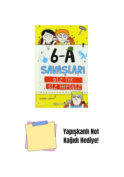 6 A Savaşları 2 - Biz Tek Siz Hepiniz + Yapışkanlı Not Kağıdı