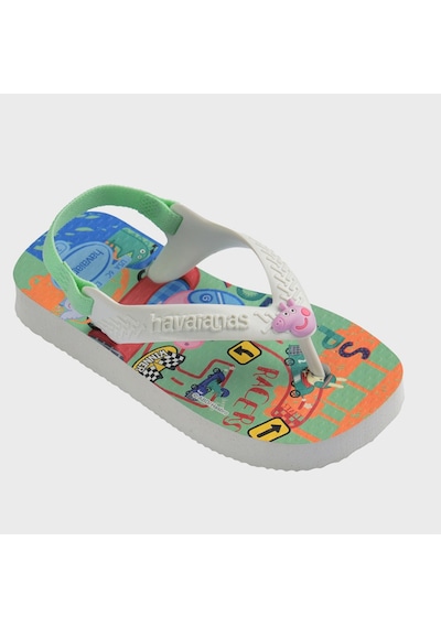 Havaianas Baby Peppa Pig Çocuk Terlik 4145980-0198 Beyaz