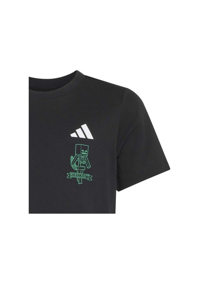 Adidas J Mc Tee Siyah Çocuk Tişört Ks9029