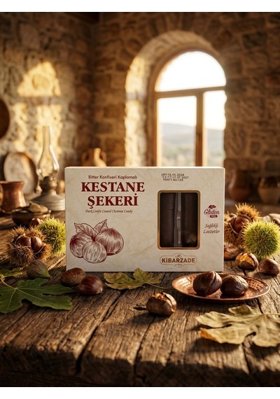 Çikolata Kaplamalı Kestane Şekeri - Nostalji Serisi - 125 Gr