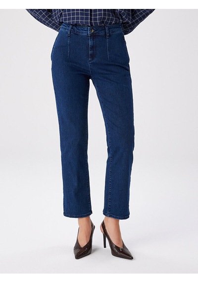 Faik Sönmez Slim Fit Pensli Jean Pantolon W27jpn007 Uw27jpn00727 İndigo