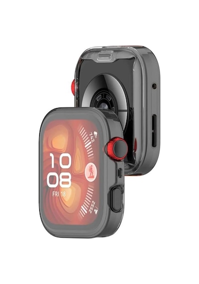 Huawei Watch Fit 4 Pro Silikon Parlak Renkli Ekran Koruyuculu Kasa Koruyucu Fit/fit2/fit3 Uyumlu Değildir