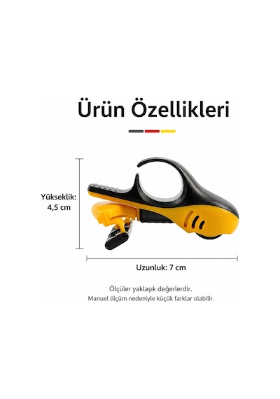 Valkyrie Parmak Tipi Saç Kesme Makinesi Ergonomik Mini Tıraş Aparatı Taşınabilir Hassas Saç & Sakal Düzeltici