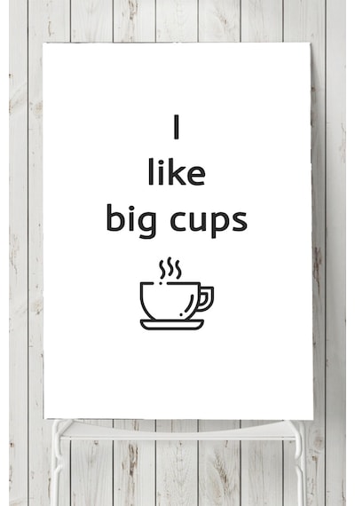 Big Cup Mutfak Poster