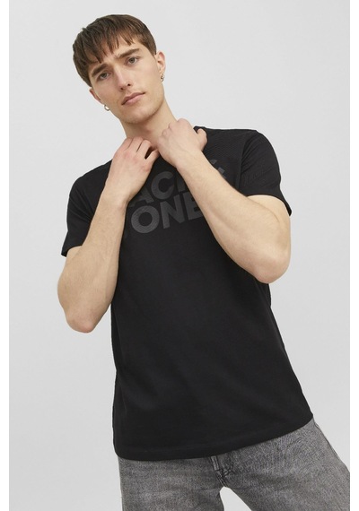 Jack & Jones Jjecorp Logo Tee Ss O-neck Noos SIYAH