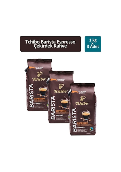 Tchibo Barista Espresso Çekirdek Kahve 3 x 1 KG