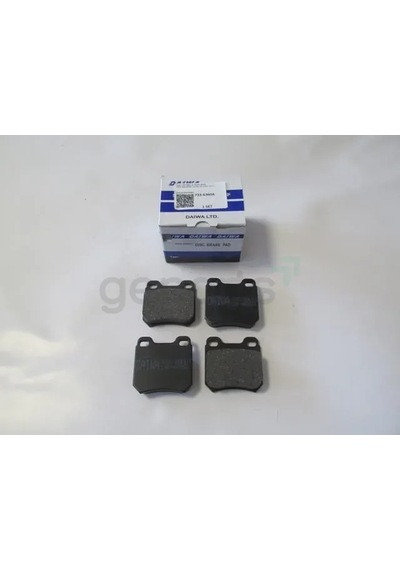Arka Fren Balatası Kablosuz Disk 61,4x61,2x15 Bramax Opel Omega - A - 1986-1994