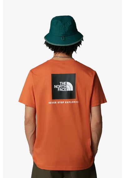 The North Face M Ss Box Nse Erkek Turuncu T-shirt Nf0a87np6d21 Turuncu