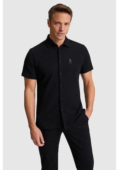 U.s. Polo Assn. Erkek Gömlek Siyah