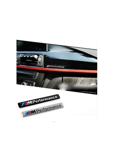 BMW M Performance Metal Arma Etiket