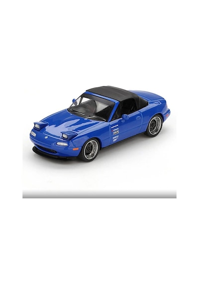 1/64 Mazda Miata Mx-5 Na Tuned Version Dark Blue Mavi