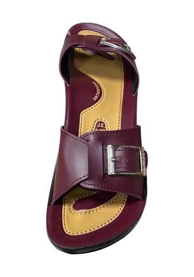 By Aris Kadın Tek Toka Terlik Bordo - 732353067 Bordo