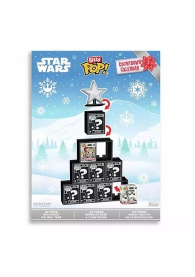 Funko Pop Bitty Star Wars Bitty 24-day Countdown Advent Calendar 24 Bitty Collection Takvimi