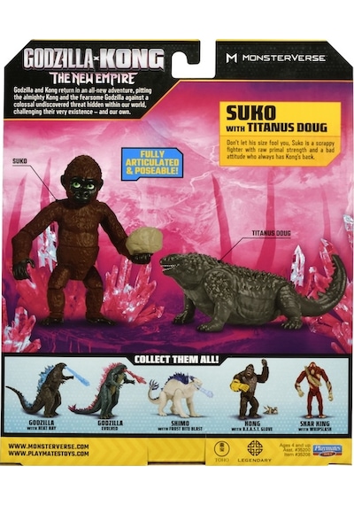 Godzilla x Kong Aksiyon Figürü GxK Aksiyon Figür 15CM-35200 Suko
