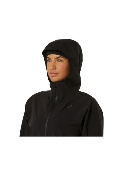Asics Metarun Waterproof Jacket Kadın Siyah 2012d092-001 Siyah