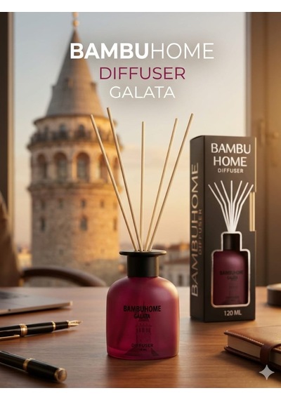 Oda Ofis Kokusu Galata 120 Ml Bambuhome Dıffuser Oryantal Işık
